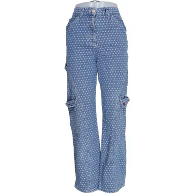 Jeans (Blau, Weiß) von Damson Madder Recycelte Baumwolle