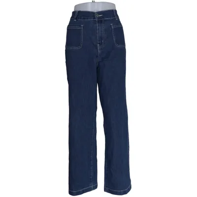 Jeans (Blue) from Fiora Blue Cotton, Elastane, Polyester