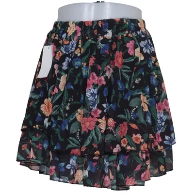 Rok (Zwart, Meerkleurig) van New Collection Elastaan, Polyester, Viscose
