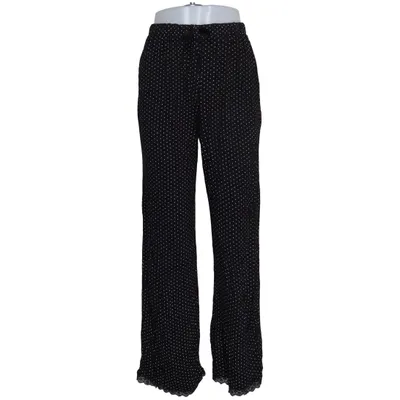 Pyjamasbukser (Sort, Hvid) fra Ensored Elastan, Polyamid