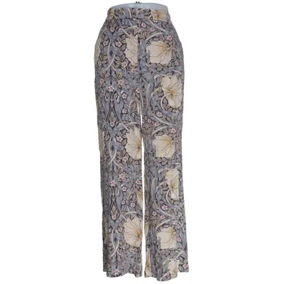 Palazzohose (Blau, Mehrfarbig) von William Morris & Co. x H&M Viskose, Lyocell, Polyester