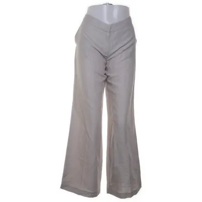 Palazzo pants (Beige) from MaxMara Linen, Silk, Wool