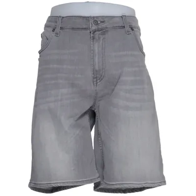 Jeansshorts (Grå) från Dressmann Bomull, Elastan, Polyester