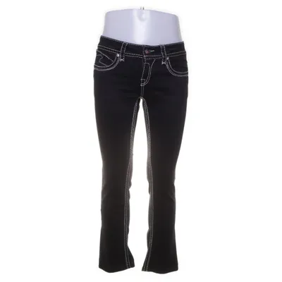 Jeans (Sort, Hvid) fra Blue Monkey Bomuld, Elastan