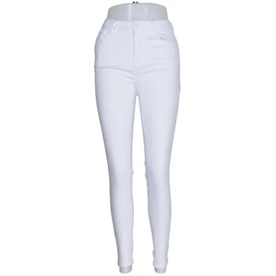 Jeans (Vit) från Estee Brown Bomull, Elastan