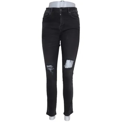 Jeans (Grå) från Raiine Bomull, Elastan