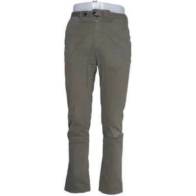 Chinos (Green) from TESSUTI DI SONDRIO Cotton, Elastane