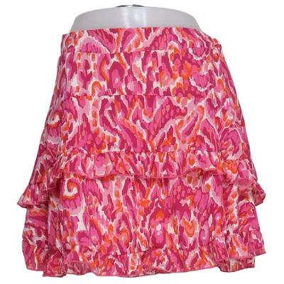 Rok (Roze, Rood, Meerkleurig) van Azzurro Polyester, Viscose