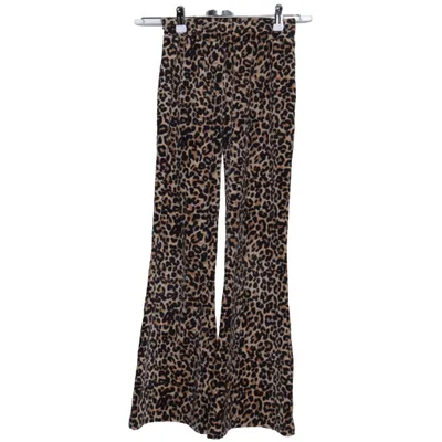 Broek (Bruin, Zwart) van Lindex Kids Elastaan, Polyester