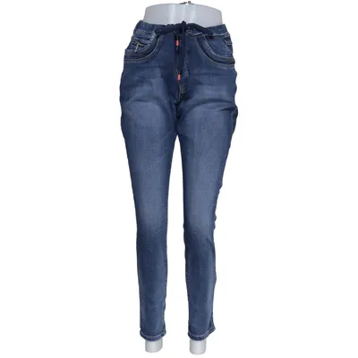 Byxor (Blå) från Place du Jour Bomull, Elastan