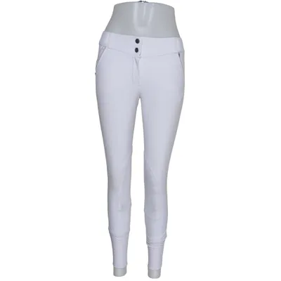 Ridbyxor (Vit) från CRW Bomull, Elastan, Polyester