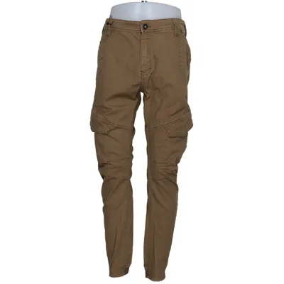 Pantalon cargo (Marron) de Chasin Coton, Élasthane, Polyester, Viscose