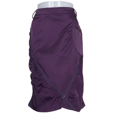 Kjol (Lila) från Micha Elastan, Polyester, Viskos