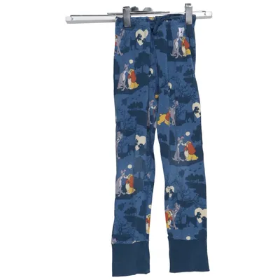 Pantalon de pyjama (Bleu, Multicolore) de Disney x Polarn O. Pyret Élasthane, Coton biologique