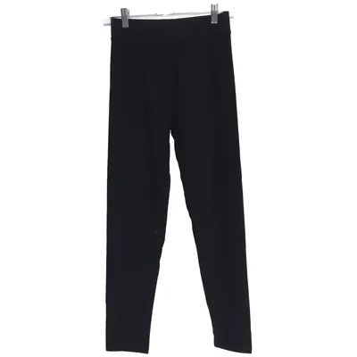 Leggings (Schwarz) von Crafted Baumwolle, Elasthan