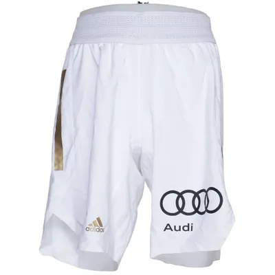 Træningsshorts (Hvid, Guld) fra Adidas Genanvendt polyester