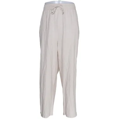 Byxor (Beige) från Steenholt Bomull, Linne