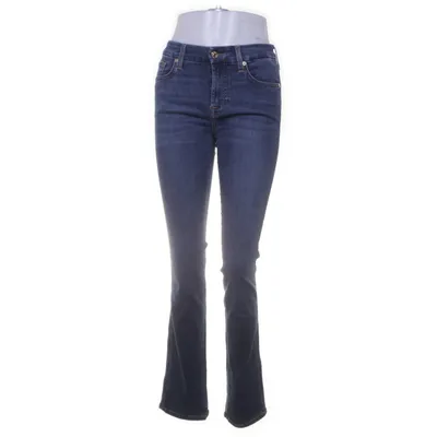Spijkerbroek (Blauw) van 7 for All Mankind Katoen, Elastaan, Lyocell, Polyester
