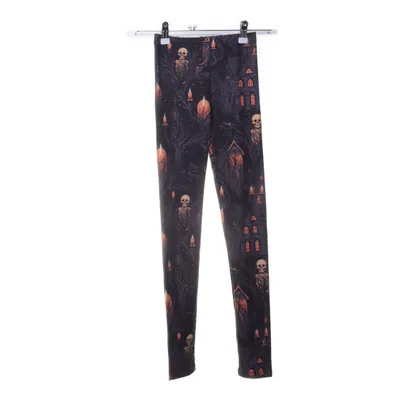 Leggings (Black, Multicolored) from Maya Freya Elastane, Polyester