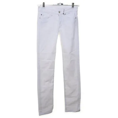 Jean (Blanc) de 7 for All Mankind Coton, Polyester