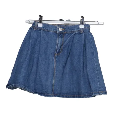 Jupe en jean (Bleu) de Vertbaudet Coton