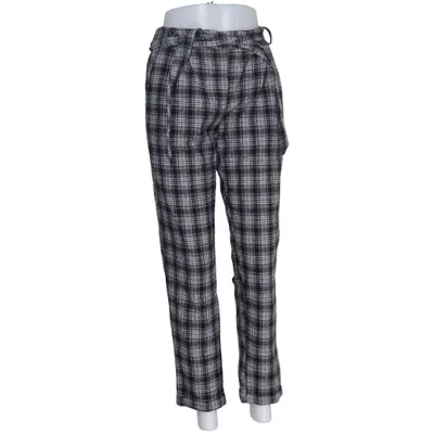 Broek (Zwart, Wit) van Cerise Blue Polyester, Wol