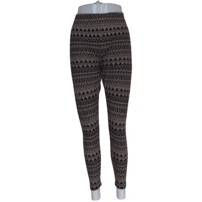 Leggings (Zwart, Beige) van GED London Elastaan, Polyester