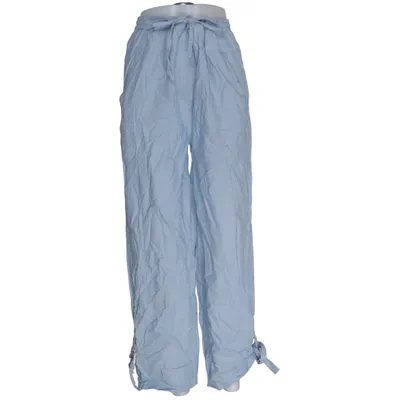 Pantalon cargo (Bleu) de Casual Woman Coton