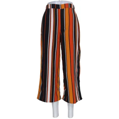 Pantalon patte d'éléphant (Noir, Blanc, Multicolore) de Cameo Rose Polyester