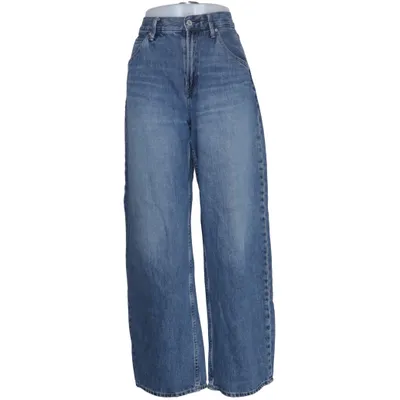 Spijkerbroek (Blauw) van Uniqlo Jeans Katoen, Lyocell, Polyester