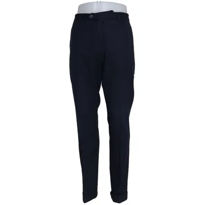 Pantalon de costume (Bleu) de Boggi Élasthane, Laine