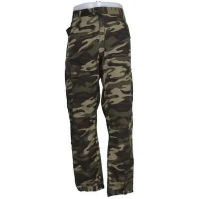 Cargobyxor (Grön, Beige, Brun) Bomull, Polyester