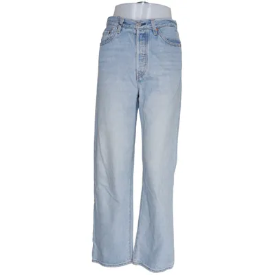 Spijkerbroek (Ribcage Straight) van Levi Strauss & Co Katoen, Lyocell