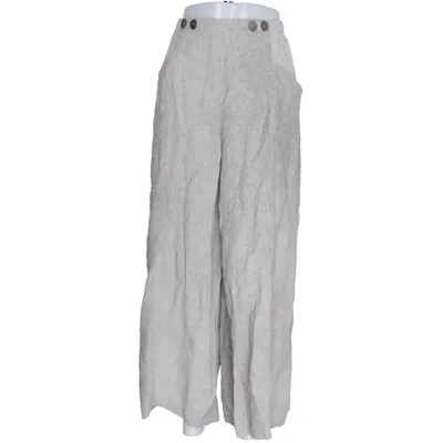 Palazzobyxor (Grå) från Ralston Linne, Viskos