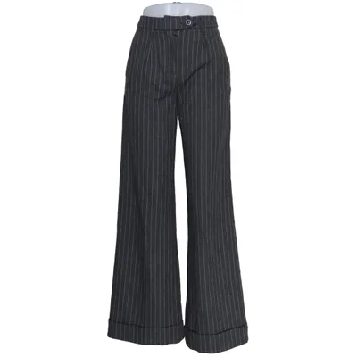 Kostuumbroek (Grijs) van Bershka Elastaan, Polyester, Viscose