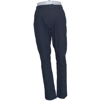 Chinos (Blauw) van East West Katoen, Elastaan