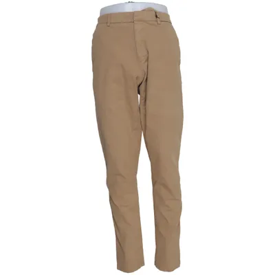 Chinos (Beige) van Cruna Katoen, Elastaan