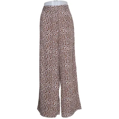 Palazzo broek (Bruin, Wit) van Influence Polyester