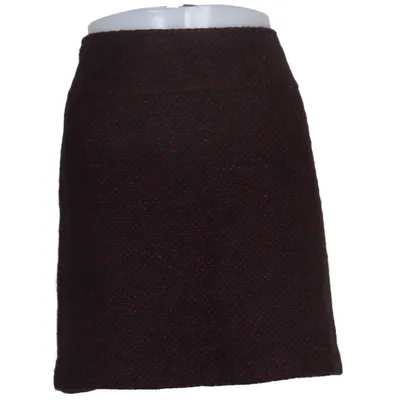 Jupe (Rouge, Noir) de Marie Lund Acrylique, Laine d'alpaga, Mohair, Polyester