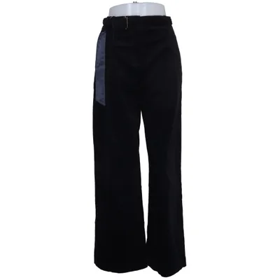 Fløjlsbukser (Sort) fra Agnona Bomuld, Elastan, Viscose