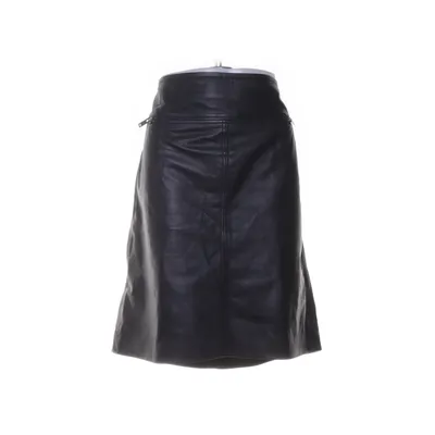 Läderkjol (Grå) från Ellos Skinn