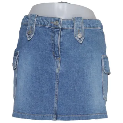 Jupe en jean (Bleu) de Top Girl Coton, Élasthane
