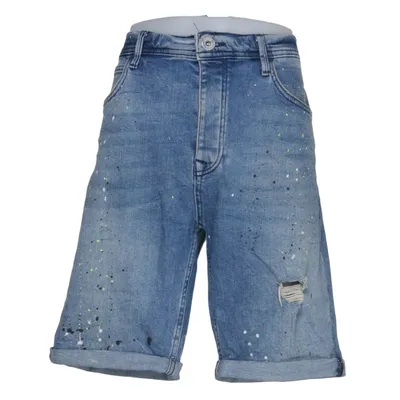 Denim shorts (Blauw, Meerkleurig) van Ashes to Dust Katoen, Elastaan