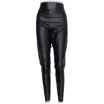 Leggings (Zwart) van Pola Elastaan, Polyester