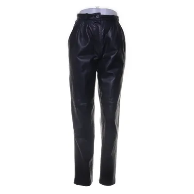 Leather pants (Blue) from Echt Leder Acetate, Leather, Polyamide