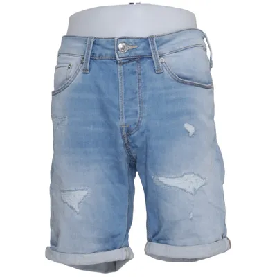 Short en jean (Bleu) de Jack & Jones Coton, Élasthane, Polyester