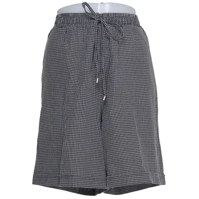 Short (Noir, Blanc) de Canda Coton, Polyester