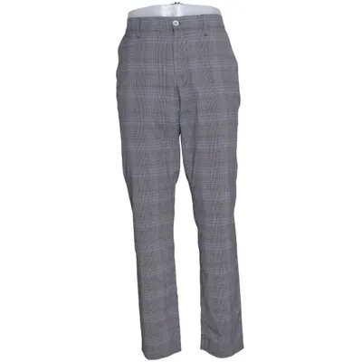 Kostuumbroek (Grijs) van Alberto Elastaan, Polyester, Viscose