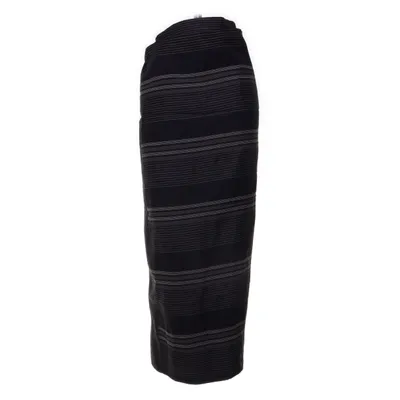 Wrap skirt (Black, Beige) from Pauw Viscose, Linen, Cotton
