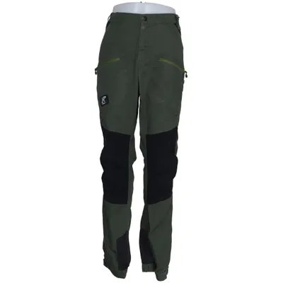 Pantalon d'extérieur (Vert, Noir) de Revolution Race Coton, Élasthane, Polyamide, Polyester